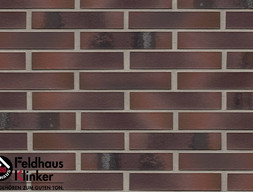 Клинкерная плитка под кирпич feldhaus klinker r56114df carbona carmesi maritimo, 14df 240x52x14 мм