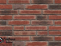 Клинкерная плитка ручной формовки feldhaus klinker r66317df sintra cerasi nelino, 17df 240x52x17 мм