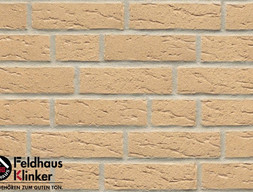 Клинкерная плитка ручной формовки feldhaus klinker r692nf11 sintra crema , nf11 240x71x11 мм