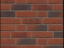 Клинкерная фасадная плитка feldhaus klinker r754nf vascu carmesi carbo, nf14 240x71x14 мм