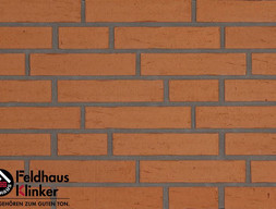 Состаренная клинкерная плитка feldhaus klinker r731df11 vascu terracotta oxana, df11 240x52x11 мм